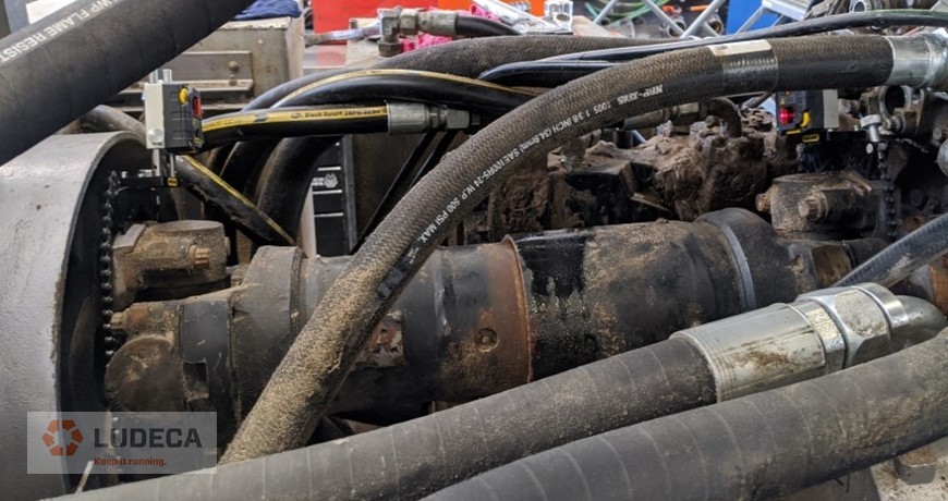 水力壓裂鉆機(jī)的對準(zhǔn)檢查